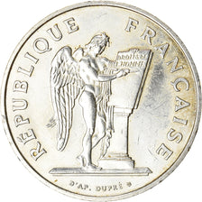 Munten, Frankrijk, Droits de l'Homme, 100 Francs, 1989, ZF+, Zilver, KM:970