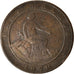 Monnaie, Espagne, Provisional Government, 10 Centimos, 1870, Madrid, TB, Cuivre