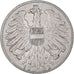 Munten, Oostenrijk, 5 Schilling, 1952, ZF+, Aluminium, KM:2879