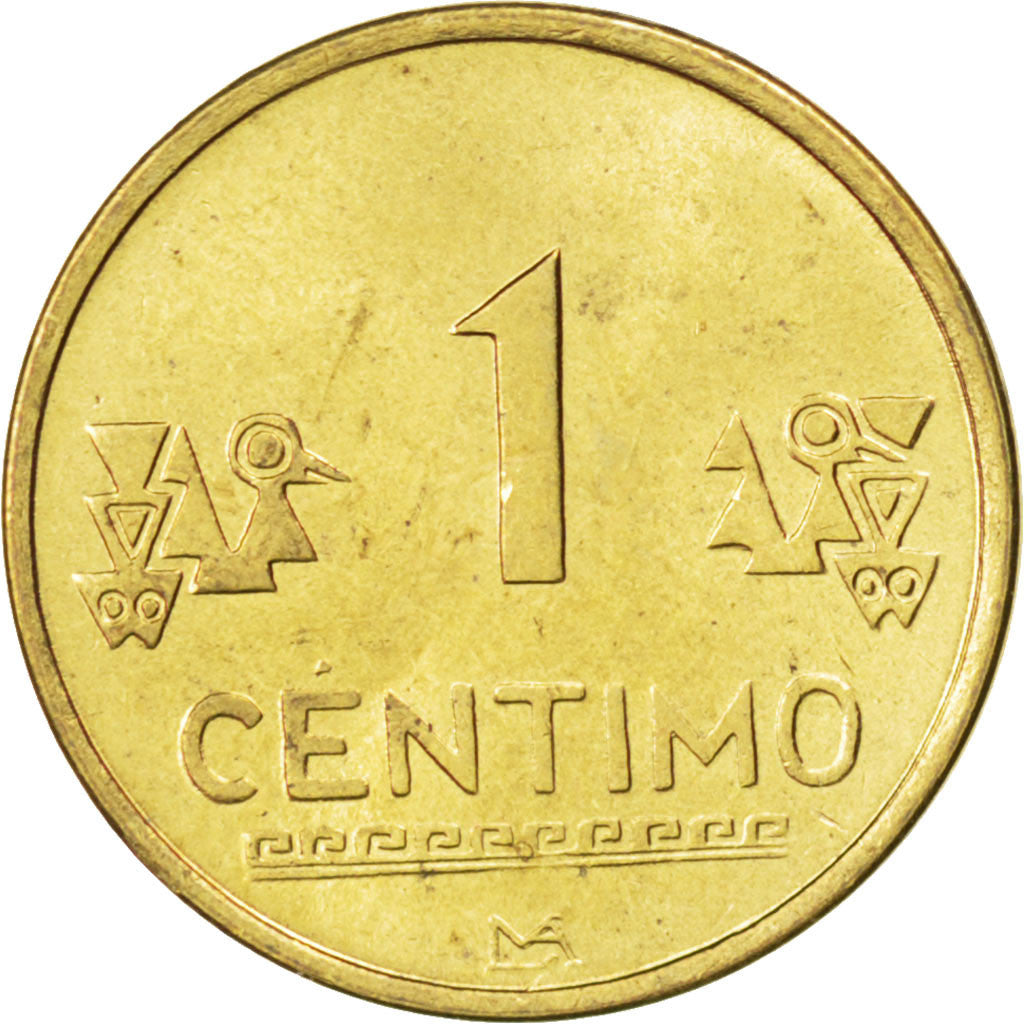 Monnaie, Pérou, Centimo, 2002, SPL, Laiton, KM:303.4