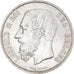 Moneta, Belgio, Leopold II, 5 Francs, 5 Frank, 1873, BB+, Argento, KM:24