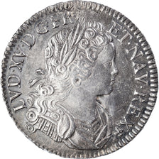 Moneta, Francja, Louis XV, ECU FRANCE-NAVARRE, 1718, Paris, AU(50-53), Srebro