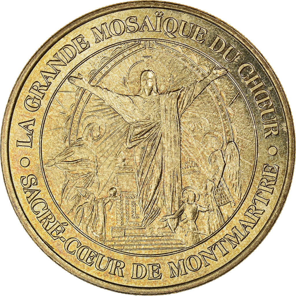 France, Token, Touristic token, 75/ Paris - Mosaïque - Montmartre, 2004, MDP