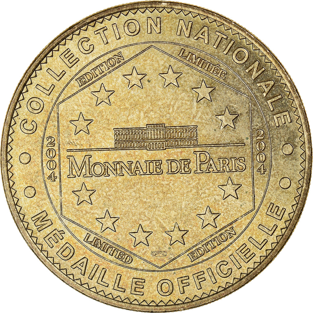 France, Token, Touristic token, 75/ Paris - Mosaïque - Montmartre, 2004, MDP