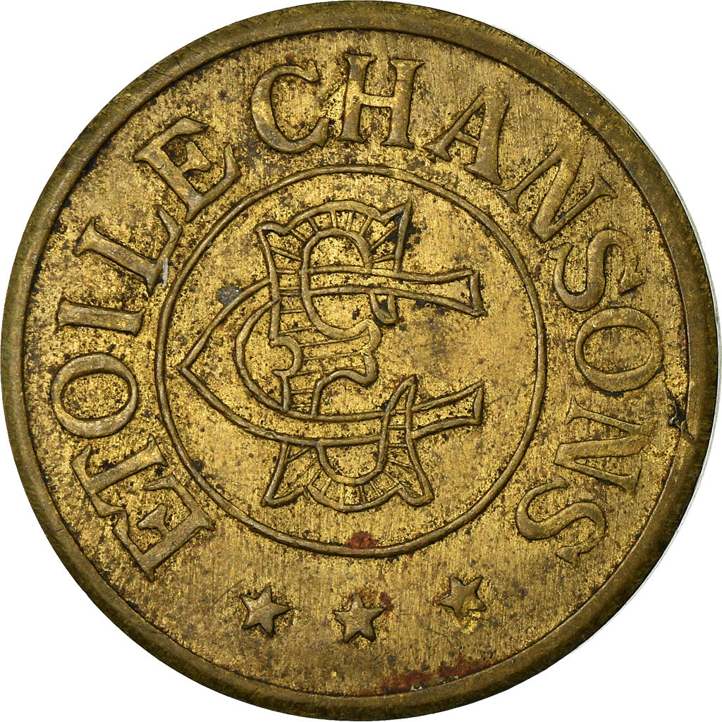 Francia, Token, Paris, Etoile Chanson, MBC+, Latón