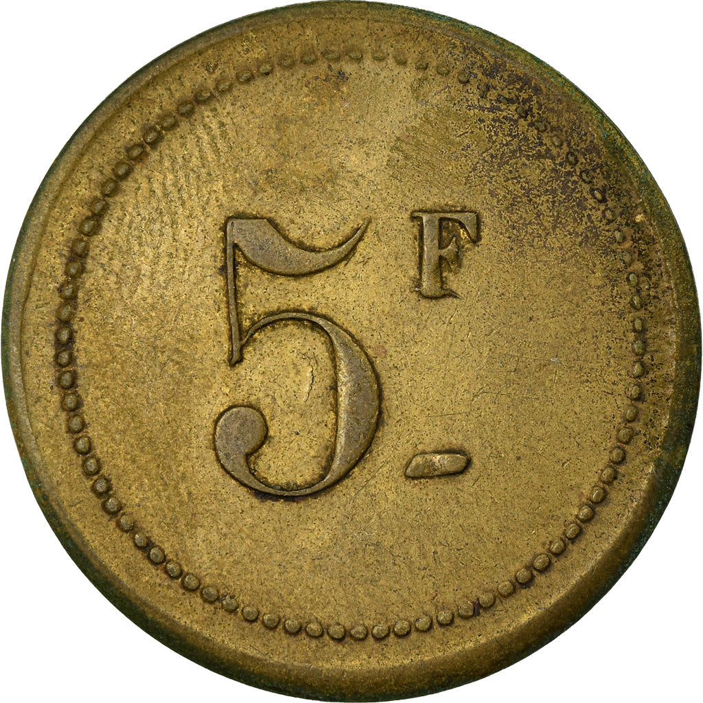 Monnaie, France, Avers-Revers identiques, Non identifiable, 5 Francs, TTB