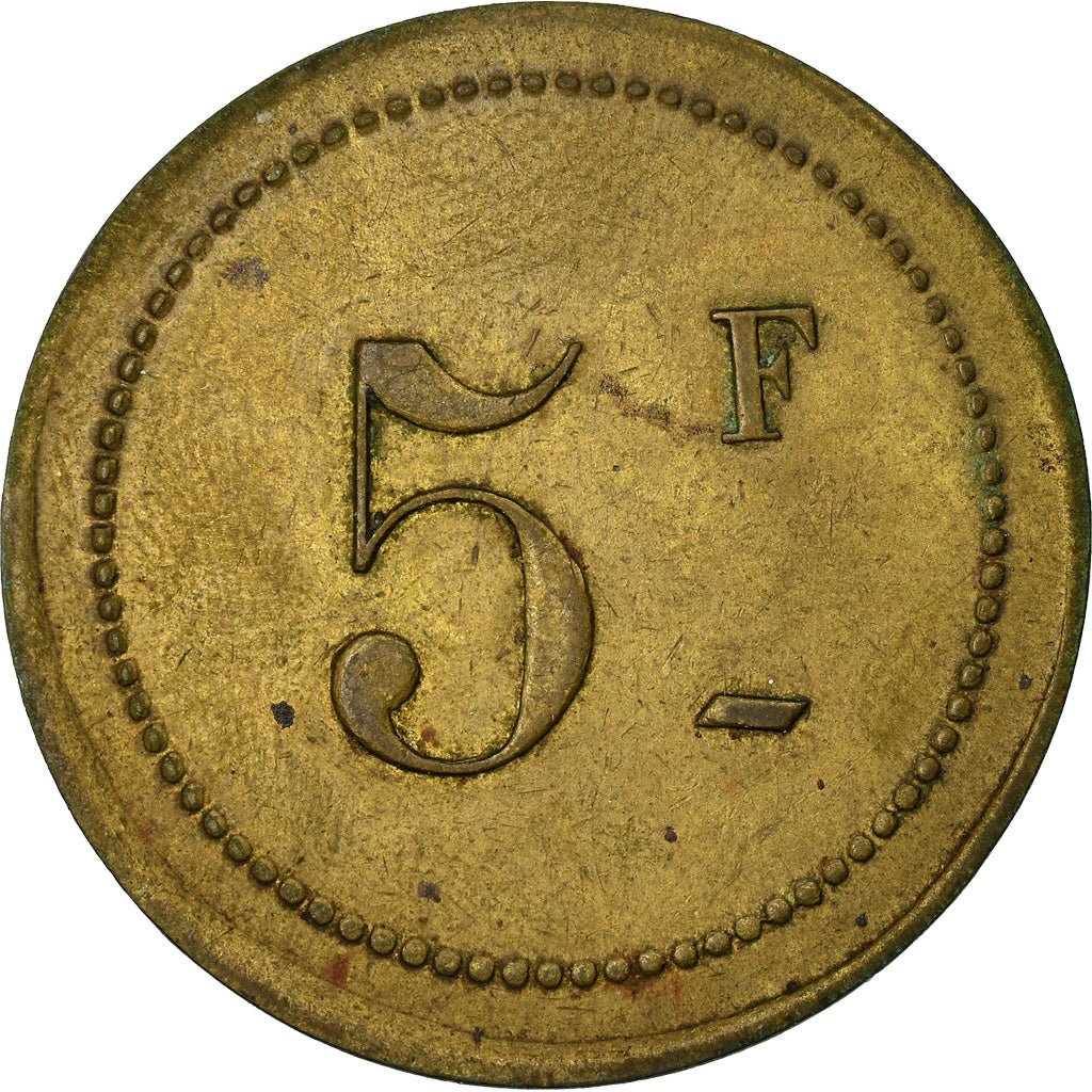 Monnaie, France, Avers-Revers identiques, Non identifiable, 5 Francs, TTB