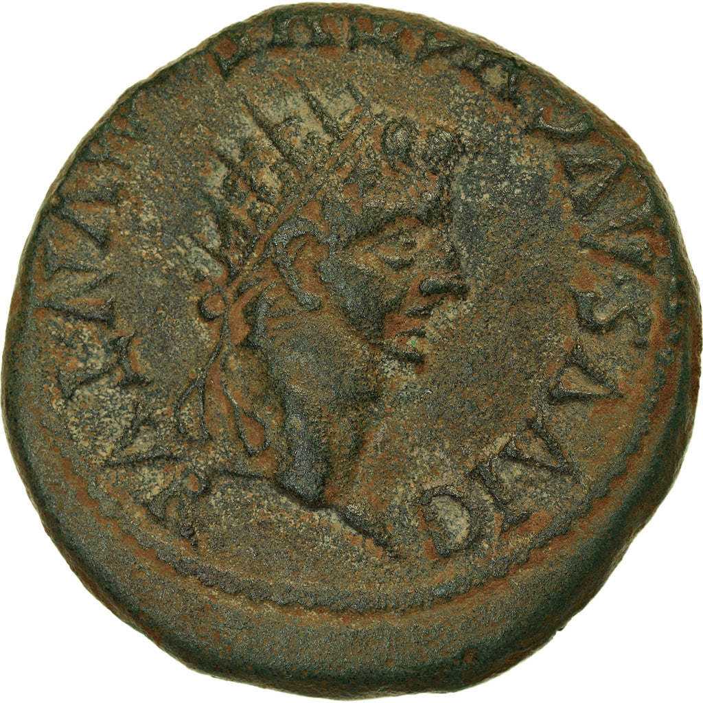 Moneta, Hiszpania, Tiberius, As, 14-37 AD, Turiaso, EF(40-45), Bronze, RPC:423