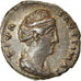 Coin, Diva Faustina I, Denarius, 141, Rome, AU(55-58), Silver, RIC:371