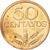Coin, Portugal, 50 Centavos, 1974, MS(63), Bronze, KM:596