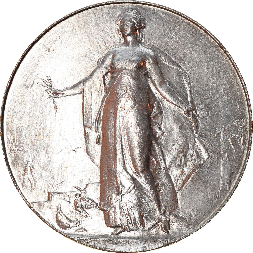 Frankreich, Medaille, Gravure, Grand Prix de Rome, 1967, Turin, SS+, Tin