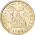 Coin, Portugal, 2-1/2 Escudos, 1980, MS(63), Copper-nickel, KM:590