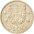 Coin, Portugal, 5 Escudos, 1985, MS(63), Copper-nickel, KM:591