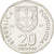 Monnaie, Portugal, 20 Escudos, 1987, SPL, Copper-nickel, KM:634.1