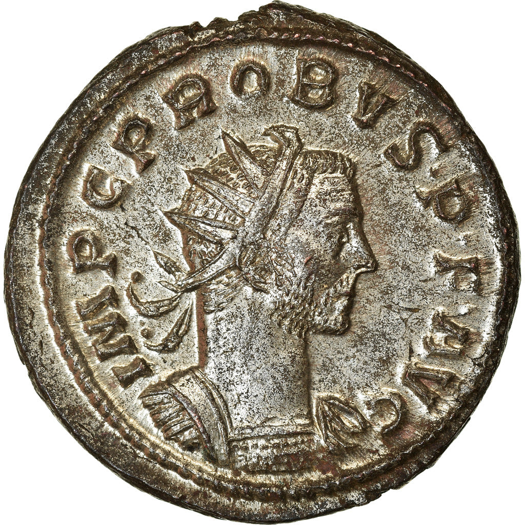 Munten, Probus, Antoninianus, 277, Lyon - Lugdunum, PR+, Billon, RIC:104