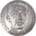 France, Medal, Jacques Maritain, Philosophie, 1966, AU(50-53), Tin