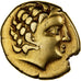 Aulerci Cenomani, Stater, 1st century BC, Gold, EF(40-45), Delestrée:2150