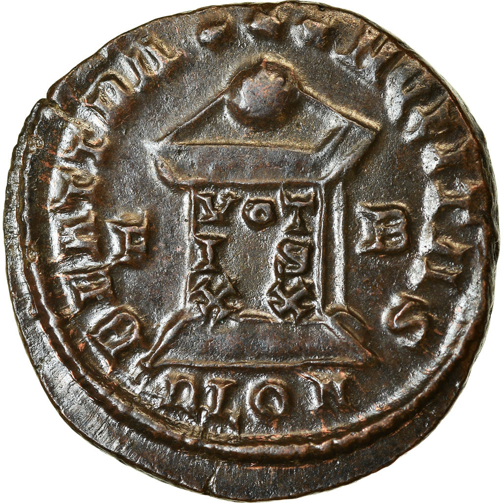 Coin, Constantine II, Follis, 322-324, London, AU(55-58), Bronze, RIC:257