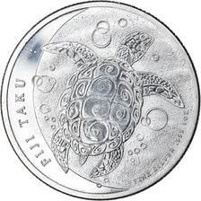 Coin, Fiji, Elizabeth II, Hawksbill Turtle, 2 Dollars, 2011, 1 Oz, MS(65-70)