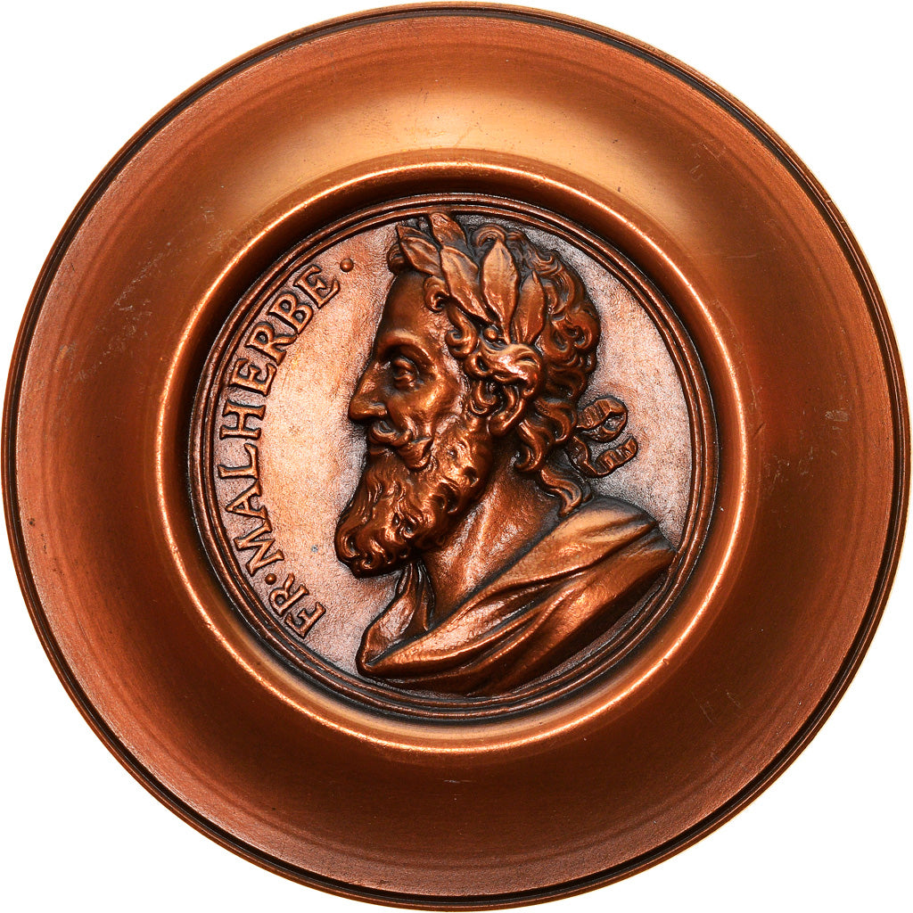 France, Medal, François de Malherbe, n.d. (1967), Copper, Cure, MS(60-62)