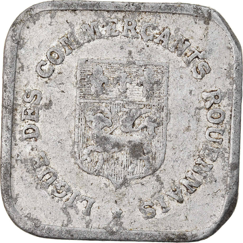 Münze, Frankreich, Ligue des Commerçants, Rouen, 25 Centimes, 1920, SS