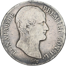 France, Napoleon Bonaparte, 5 Francs, An 12, Turin, Silver, F(12-15)
