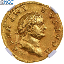 Titus, Aureus, 74, Rome, Oro, NGC, Ch AU 5/5-3/5, RIC:696