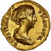 Faustina II, Aureus, 152-153, Rome, Oro, SPL-, RIC:503Aa