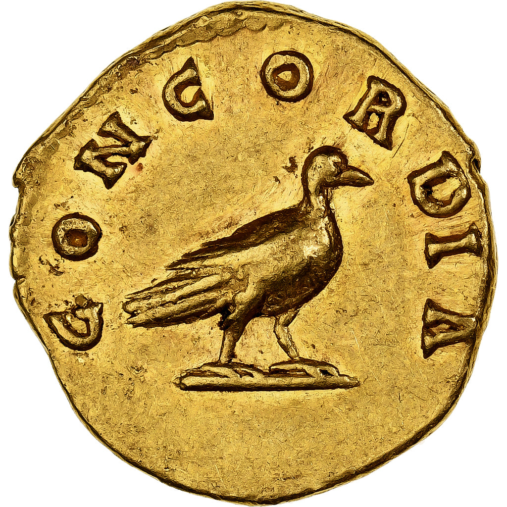Faustina II, Aureus, 152-153, Rome, Oro, SPL-, RIC:503Aa