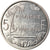 Moeda, Polinésia Francesa, 5 Francs, 1983, Paris, MS(60-62), Alumínio, KM:12