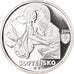 Slovaquie, 10 Euro, Zobor Documents, 2011, Kremnica, FDC, Argent, KM:115