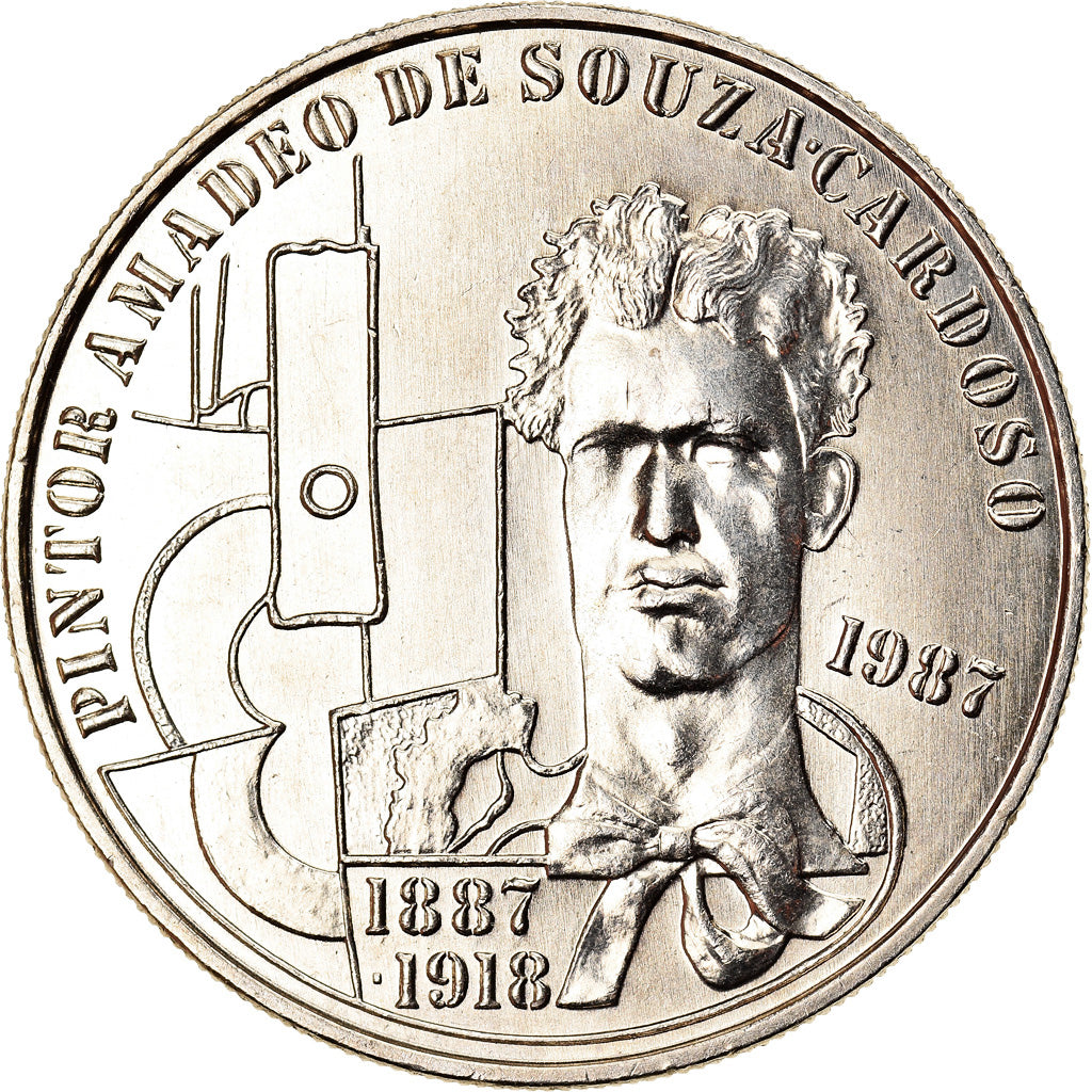 Münze, Portugal, 100 Escudos, 1987, Lisbon, UNZ+, Copper-nickel, KM:644