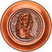 France, Medal, Molière, History, 1968, Cure, MS(63), Copper