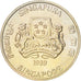 Münze, Singapur, 20 Cents, 1989, UNZ, Copper-nickel, KM:52