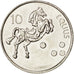 Coin, Slovenia, 10 Tolarjev, 2006, MS(63), Copper-nickel, KM:41