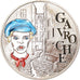 Frankrijk, 1-1/2 Euro, Victor Hugo, 2002, Paris, Proof, FDC, Zilver, KM:1332