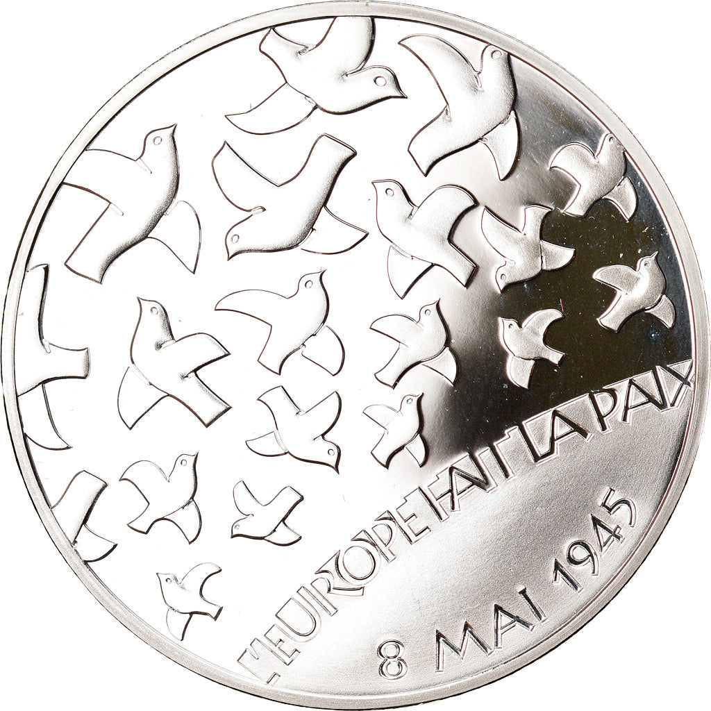 France, 1-1/2 Euro, End of the Second World War, 2005, Paris, Proof, MS(65-70)