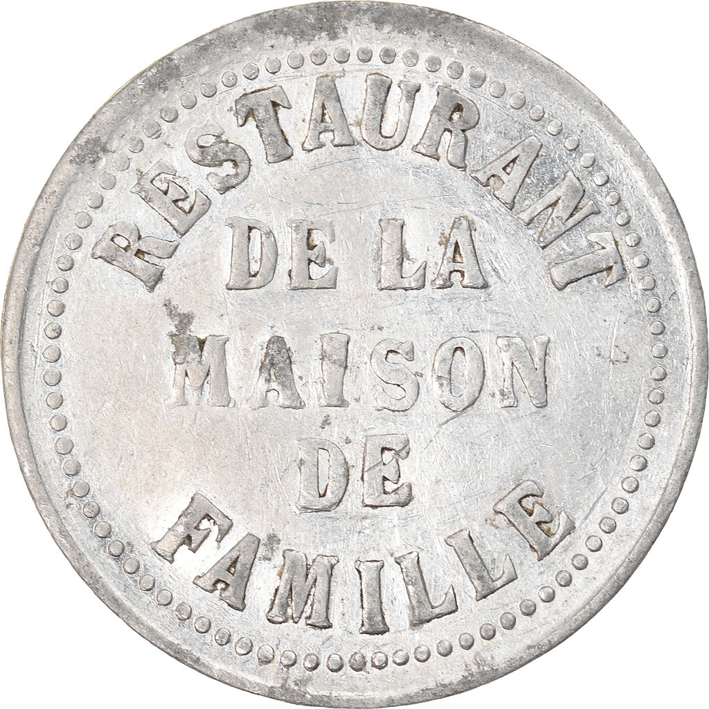 Francia, Token, Paris, Restaurant de la Maison de Famille, 1 Repas, BB