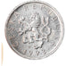 Münze, Tschechische Republik, 10 Haleru, 1993, VZ, Aluminium, KM:6