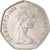 Coin, Great Britain, Elizabeth II, 50 New Pence, 1969, AU(50-53), Copper-nickel