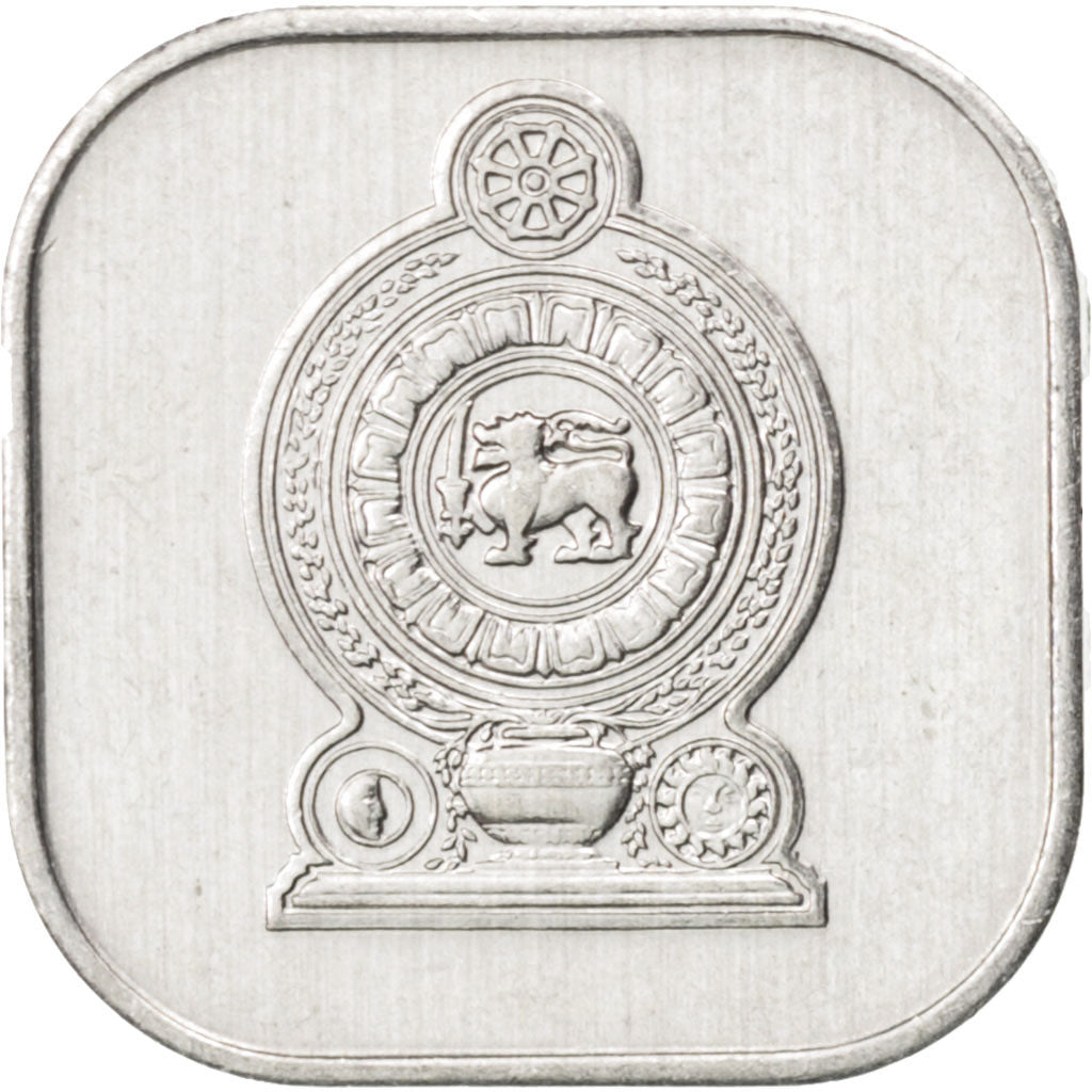 Moneta, Sri Lanka, 5 Cents, 1991, SPL, Alluminio, KM:139a