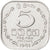 Coin, Sri Lanka, 5 Cents, 1991, MS(63), Aluminum, KM:139a