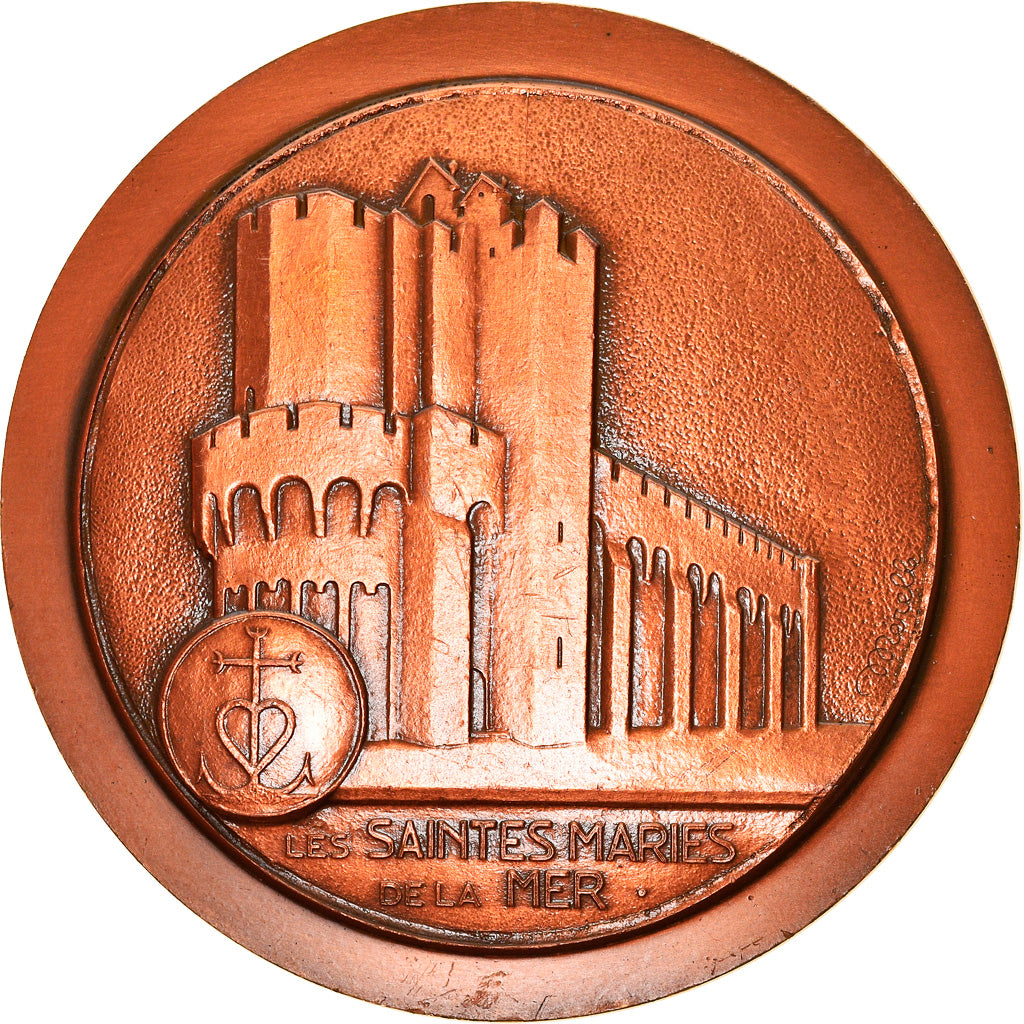 France, Médaille, Les Saintes Maries de la Mer, Geography, 1967, Mérelle, SPL