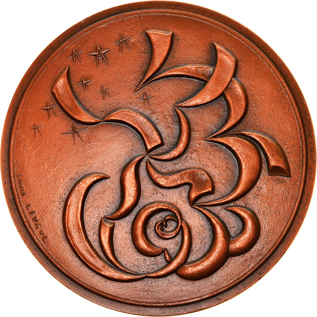 France, Medal, Arts & Culture, 1979, Louis Leygue, MS(63), Copper