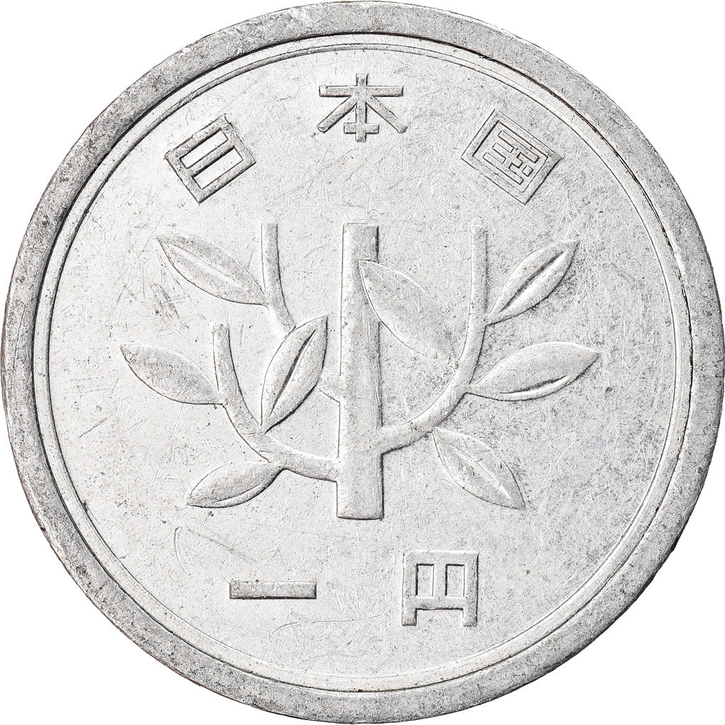 Monnaie, Japon, Hirohito, Yen, 1965, TTB+, Aluminium, KM:74