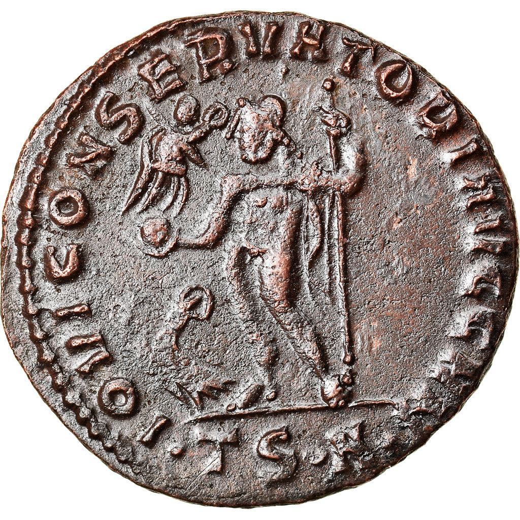 Moeda, Licinius I, Follis, 312-313, Thessalonica, AU(50-53), Bronze, RIC:59