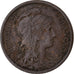 Frankreich, 2 Centimes, Dupuis, 1900, Paris, Bronze, SS, Gadoury:107, KM:841
