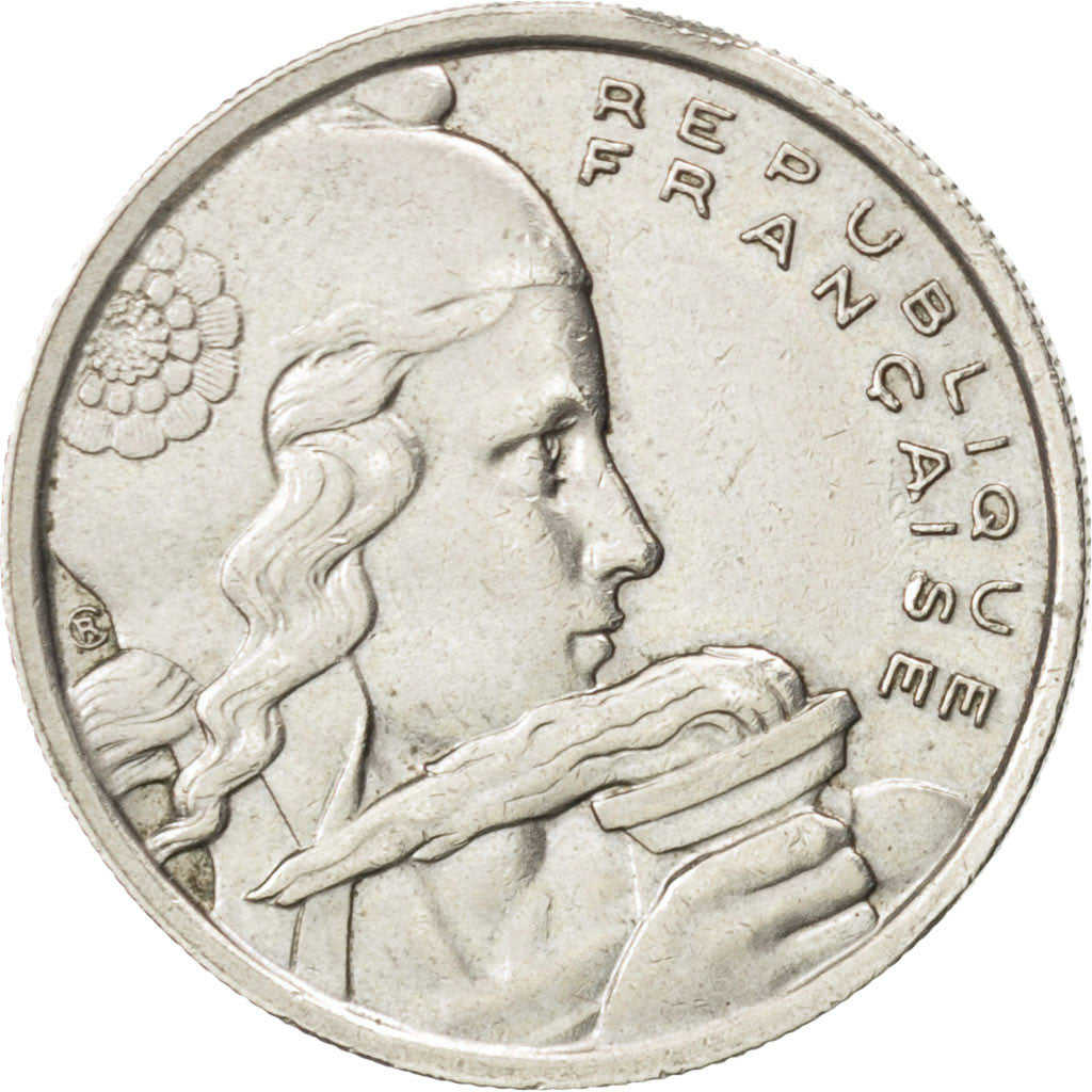Moneta, Francia, Cochet, 100 Francs, 1958, BB, Rame-nichel, KM:919.1