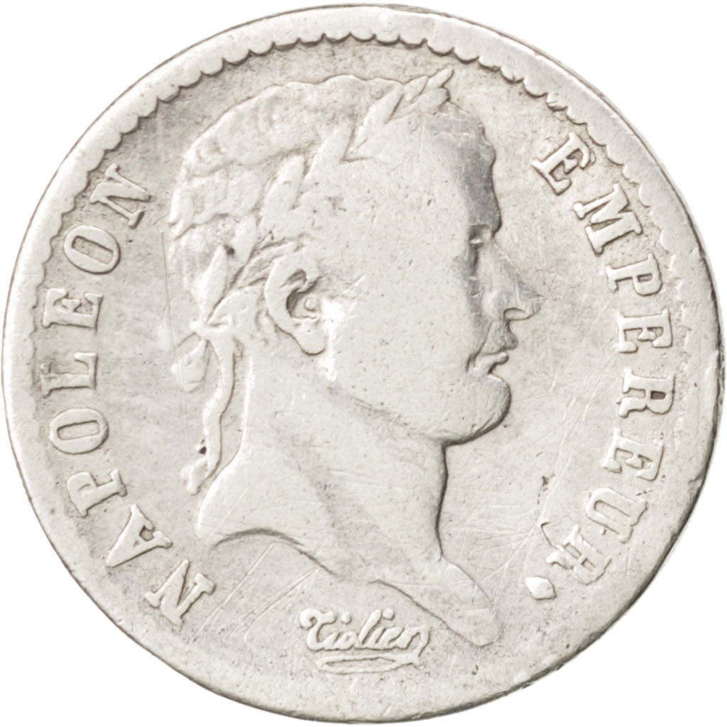 Münze, Frankreich, Napoléon I, 1/2 Franc, 1811, Bayonne, S, Silber, KM:691.9
