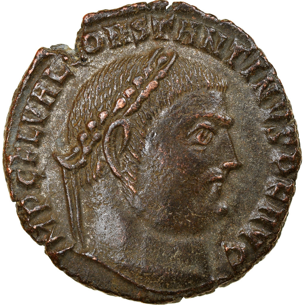 Moeda, Constantine I, Follis, 313-315, Kyzikos, AU(50-53), Bronze, RIC:3